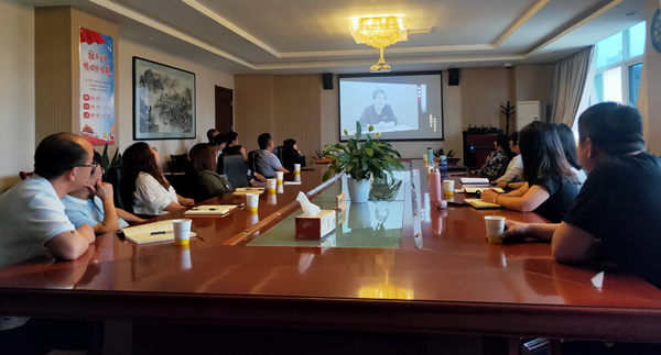 公司第四个纪律教育学习宣传月系列活动——党员干部观看纪律警示教育片