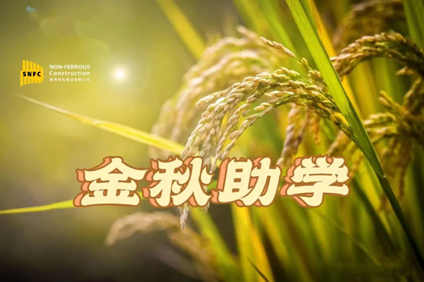 金秋时节，照亮追梦之路！